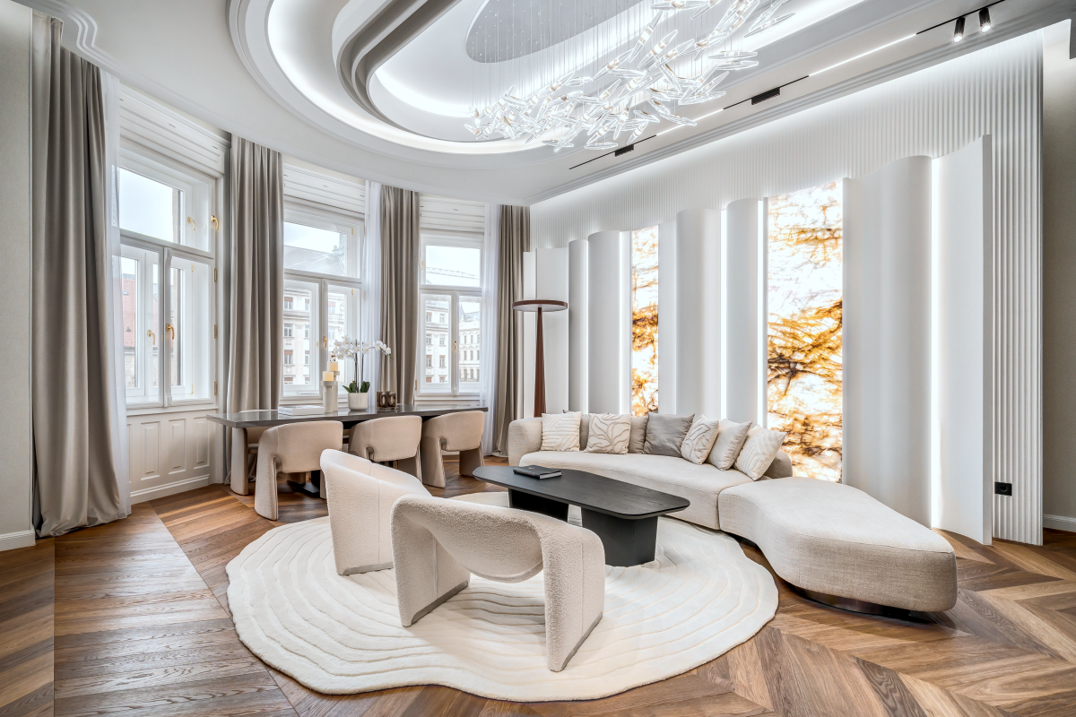 Contemporary Heritage Apartment in Budapest, District V
