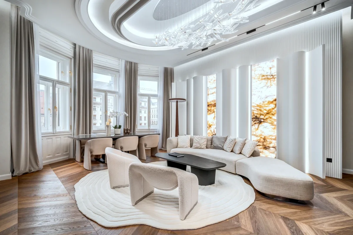 Contemporary Heritage Apartment in Budapest, District V